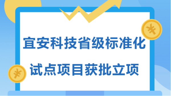 高质量发展企业在行动 | 4688美高梅登录中心科技省级标准化试点项目获批立项